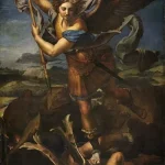 St Michael Vanquishing Satan (Raphael)